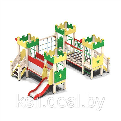 Детский игровой комплекс "Мини-крепость" арт. 005299 - фото 1 - id-p99963533