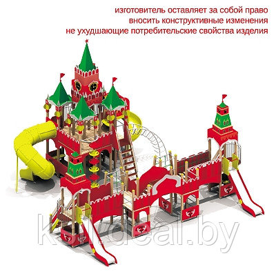 Детский игровой комплекс "Кремль" арт. 005671 - фото 1 - id-p99963590