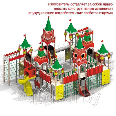 Детский игровой комплекс "Кремлевская стена" арт. 005672 - фото 1 - id-p99963591