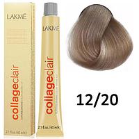 Краска для волос Collage Clair creme hair color ТОН - 12/20, 60мл (Lakme)