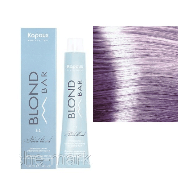Крем-краска для волос Blond Bar ТОН - BB022, 100мл (Капус, Kapous) - фото 1 - id-p149019744