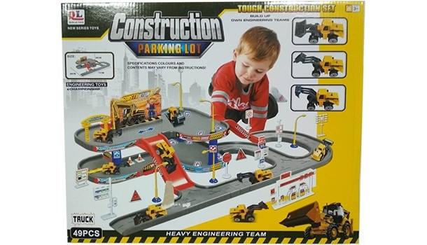 Игровой набор Трек-парковка Construction Parking Lot No.19861