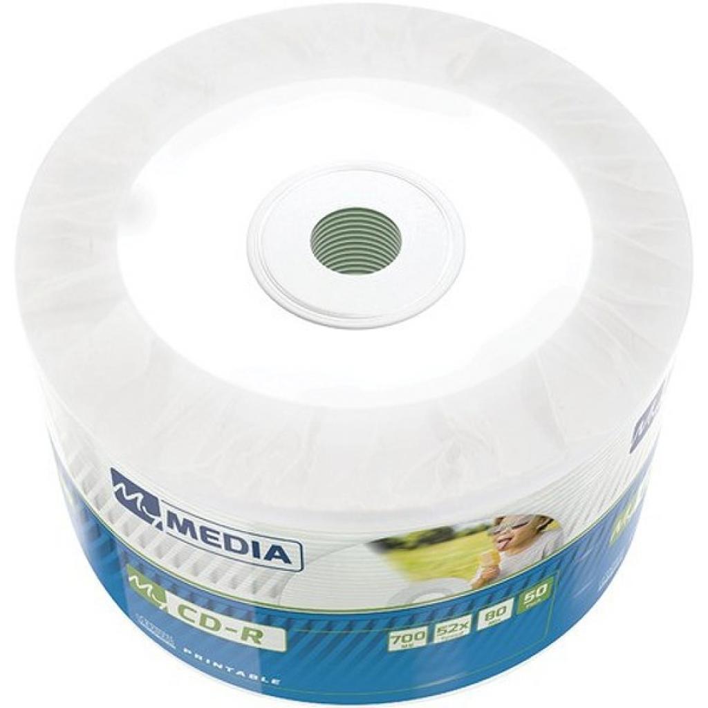 Диск CD-R MyMedia 52x Printable Bulk /50