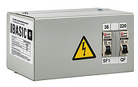 Ящик с понижающим трансформатором ЯТП 0,25кВА 220/24В IP31(2 автомата) EKF Basic