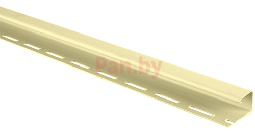 J-профиль для сайдинга Альта-Профиль Т-15, Лимонный 3м - фото 1 - id-p59856708