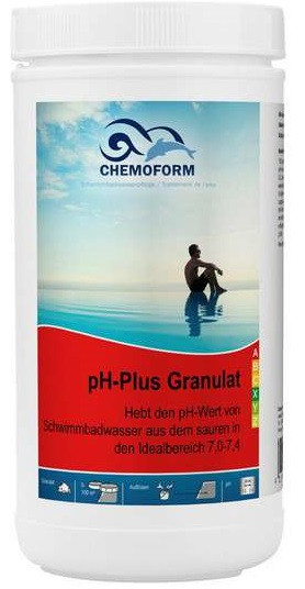 Химия для бассейна рН-плюс CHEMOFORM гранулированный 1кг - фото 1 - id-p149042299