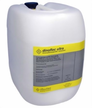 Химия для бассейна флокулянт DINOTEC dinofloc ULTRA флокулянт 25кг