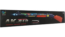 Игрушечная винтовка АК-818 (свет, звук, на батарейках)