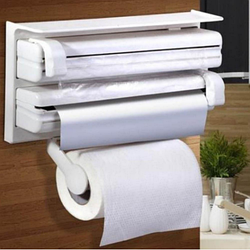 Кухонный диспенсер (органайзер) для бумажных полотенец, пищевой пленки и фольги Triple Paper Dispenser