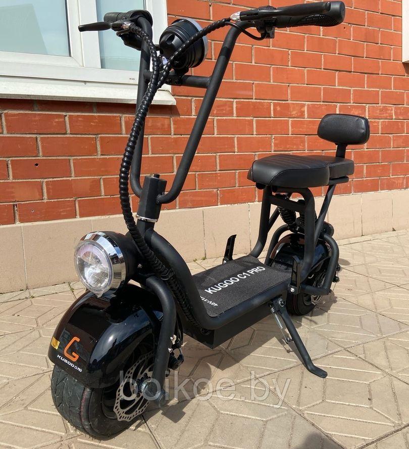 Электроскутер Kugoo C1 Pro - фото 3 - id-p149054335