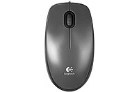 Мышь проводная M100 серый Logitech