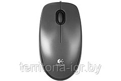 Мышь проводная M100 серый Logitech