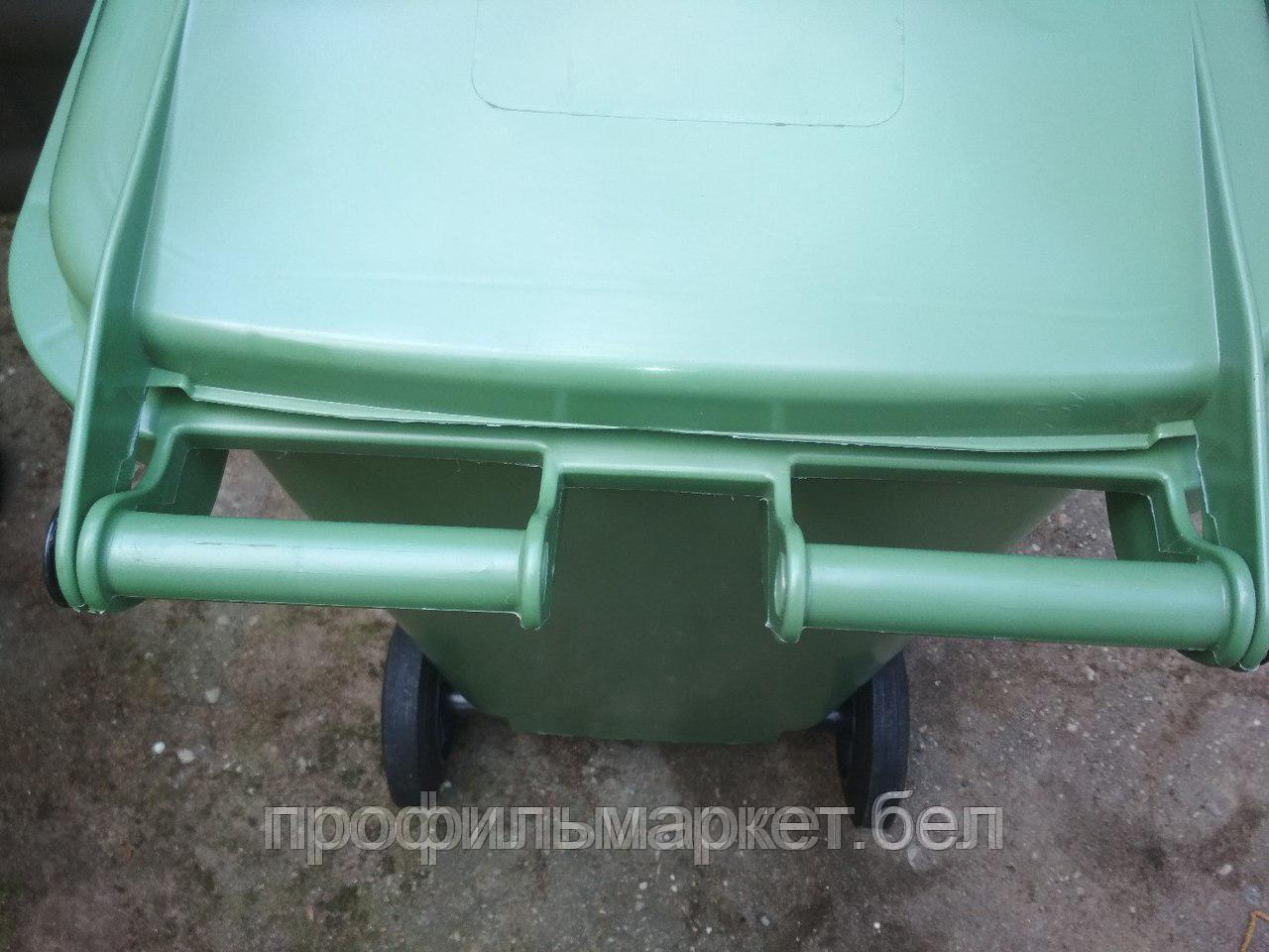 Контейнер для мусора ESE 120 л зеленый. Цена с НДС. Работаем с юр.и физ. лицами. - фото 7 - id-p66856155