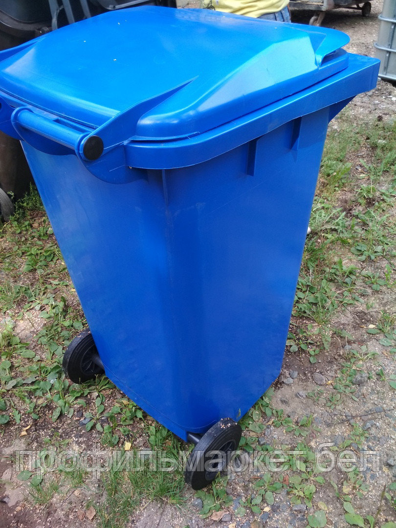Немецкий мусорный контейнер ESE 240 л синий. Цена с НДС. Работаем с юр.и физ. лицами. - фото 5 - id-p73147639