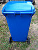 Немецкий мусорный контейнер ESE 240 л синий, фото 6