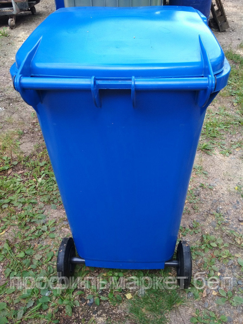 Немецкий мусорный контейнер ESE 240 л синий. Цена с НДС. Работаем с юр.и физ. лицами. - фото 6 - id-p73147639