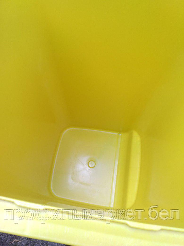Немецкий мусорный контейнер ESE 240 л желтый. Цена с НДС. Работаем с юр.и физ. лицами. - фото 6 - id-p73147889