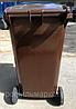 Немецкий мусорный контейнер ESE 240 л коричневый, фото 4