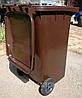 Немецкий мусорный контейнер ESE 240 л коричневый, фото 7