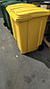 Мусорный контейнер ESE 360 л желтый. Цена с НДС, фото 2