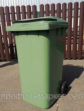 Немецкий мусорный контейнер ESE 240 л зеленый. Цена с НДС. Работаем с юр.и физ. лицами.