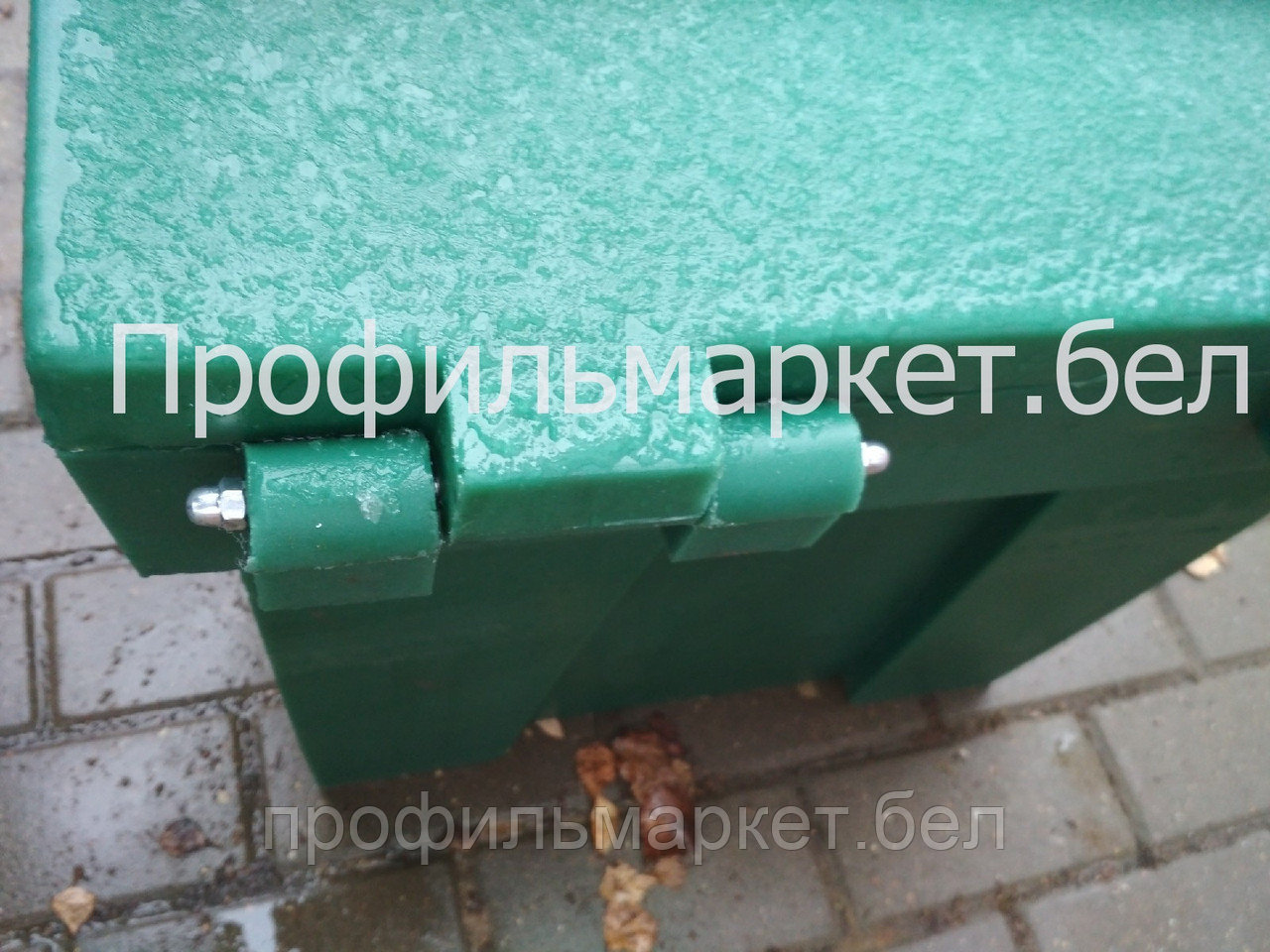 Пластиковый ящик для песка и соли 150 л. зеленый - фото 3 - id-p112203930