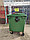 Контейнер для мусора пластиковый 1100 л зеленый, Иран. Цена с НДС, фото 4