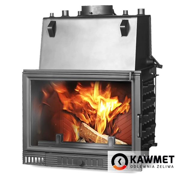 Каминная топка Kawmet W1 CO 18,7 кВт с водяным контуром