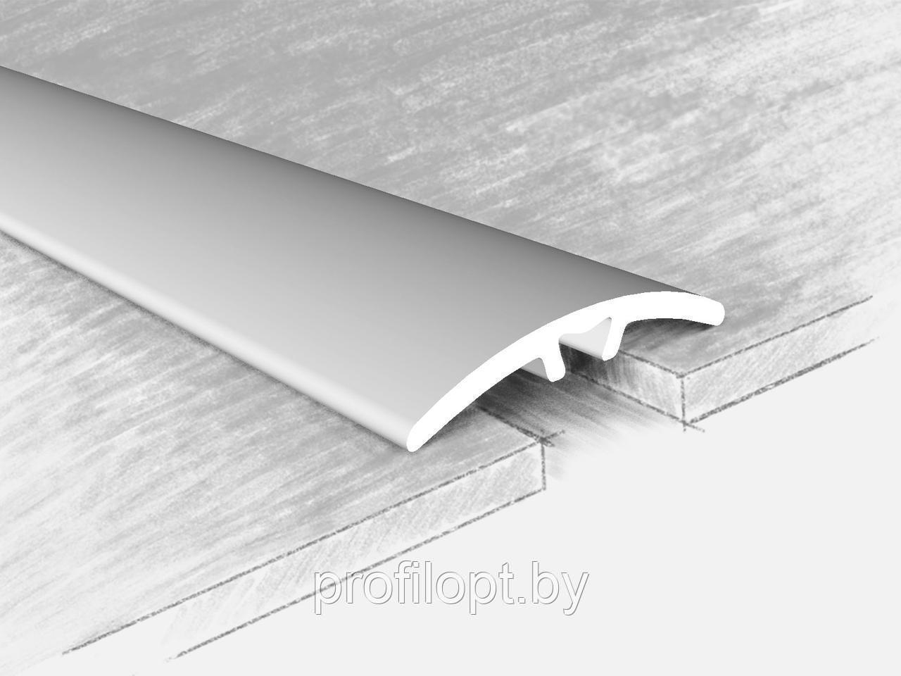 Порог алюминиевый 30 мм. 1,35 м. серебро, скрытый крепеж - фото 3 - id-p149104140