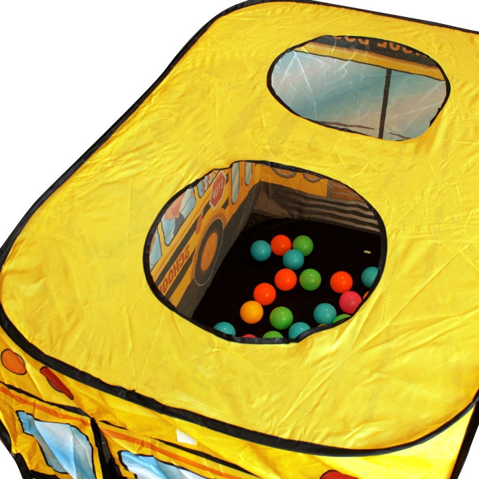 Палатка игровая детская "Школьный автобус" (50 шаров) - фото 2 - id-p149114712
