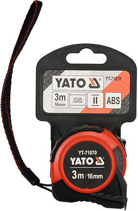 Рулетка 3м х 16мм, YATO YT-71070, фото 2