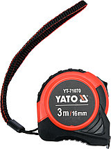 Рулетка 3м х 16мм, YATO YT-71070, фото 2