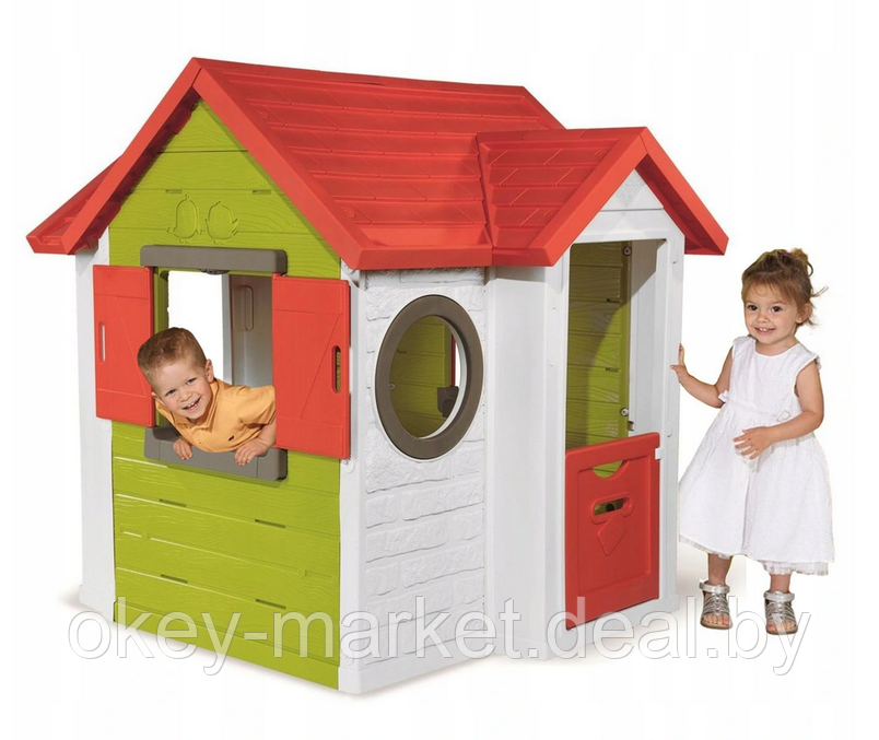 Детский игровой домик Smoby Neo со звонком 810404, фото 2