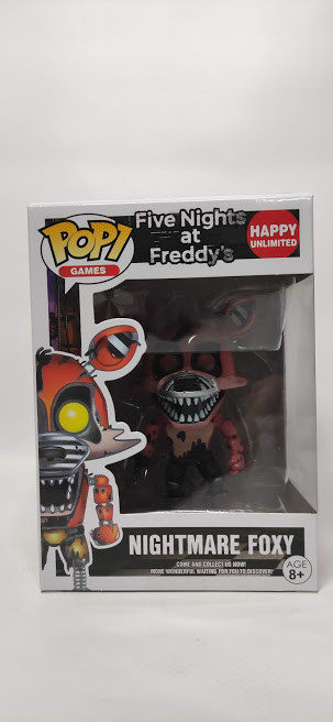 Игрушка Пять ночей с Фредди POPI кошмарный Фокси (Nightmare Foxy) - фото 1 - id-p77810462