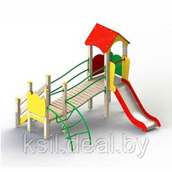 Детский игровой комплекс Н площадки =0,9 м арт. 005119 - фото 1 - id-p99963473