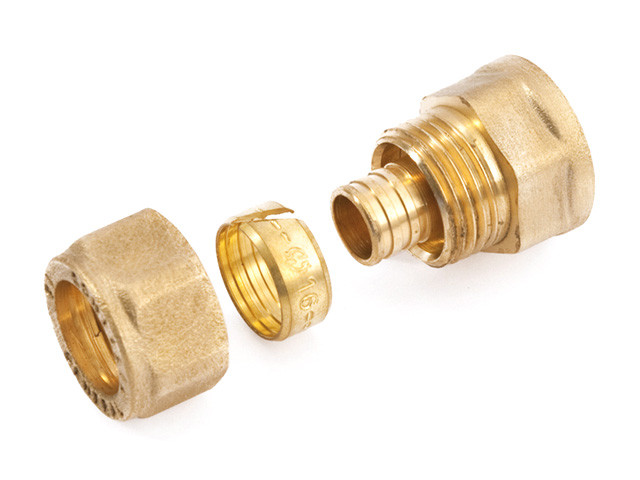Муфта 16(2,0)х1/2" вн. для трубы PEX, General Fittings (Италия)