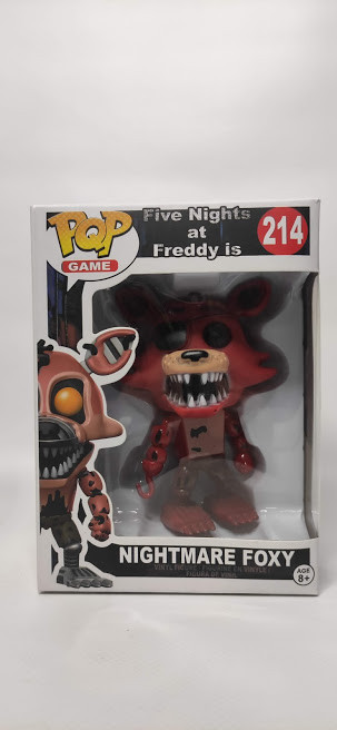 Игрушка Пять ночей с Фредди POPI кошмарный Фокси (Nightmare Foxy 214)