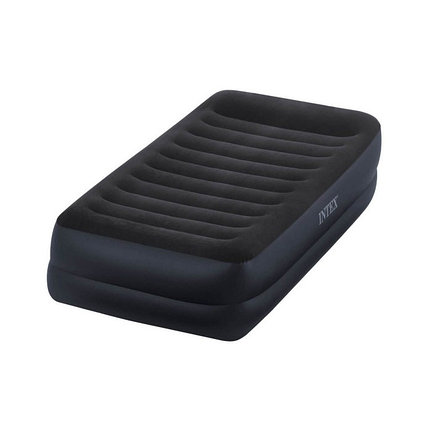 Intex 64122 Надувной матрас Intex PILLOW REST RAISED AIRBED 99х191х42см (Twin) со встроенным насосом, фото 2