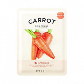 Тканевая маска для лица с экстрактом моркови The Fresh Mask Carrot (IT'S SKIN), 19г