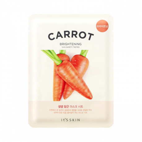 Тканевая маска для лица с экстрактом моркови The Fresh Mask Carrot (IT'S SKIN), 19г - фото 1 - id-p149196699