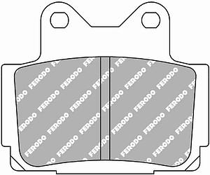 Колодки тормозные Ferodo FDB386P