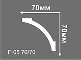 Потолочный плинтус П 05 70/70 ДЕ-БАГЕТ 70*70*2000мм, фото 3
