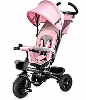Детский трехколесный велосипед Kinderkraft Aveo Pink складной