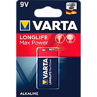 Батарейка LongLife Max Power 6LR61/1BP Крона Varta