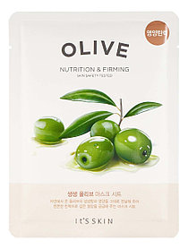 Тканевая маска для лица с маслом оливы The Fresh Mask Olive (IT'S SKIN), 22г