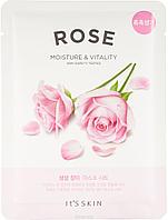 Тканевая маска для лица с экстрактом розы The Fresh Mask Rose (IT'S SKIN), 20г