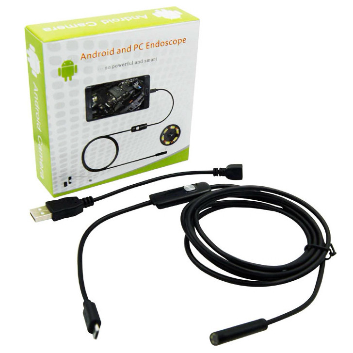 Эндоскоп для Android и ПК Android and PC Endoscope, 2 метра - фото 6 - id-p87760633