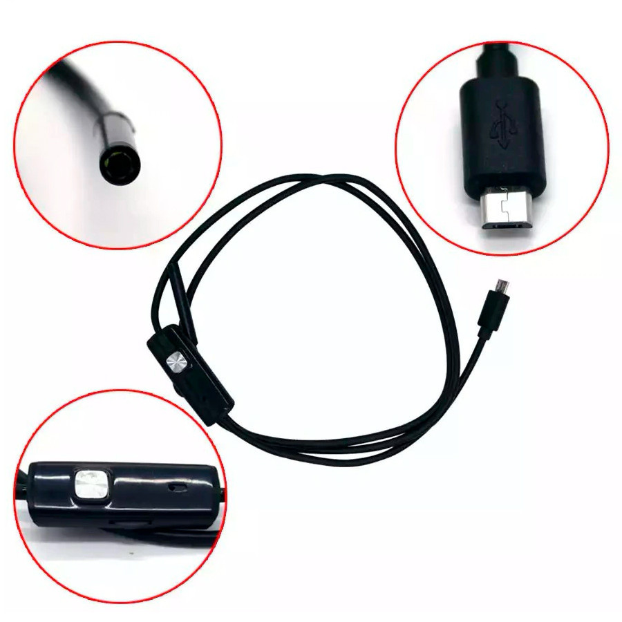 Эндоскоп для Android и ПК Android and PC Endoscope, 2 метра - фото 7 - id-p87760633