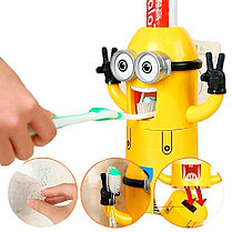 Дозатор для зубной пасты "Миньон" minions wash kit, фото 3