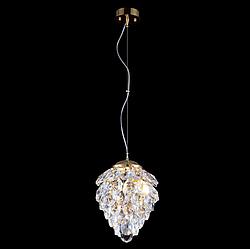 Подвесной светильник Crystal Lux Charme SP1+1 Led Gold/Transparent